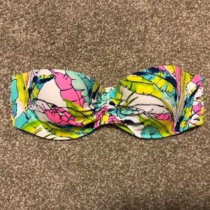 Victoria secret bandeau bathing suit top 34B
